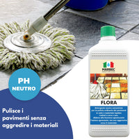 Pulizia pavimenti FLORA   1LTx6Pz