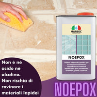 Come rimuovere boiacche epossidiche NOEPOX   1LTx6Pz