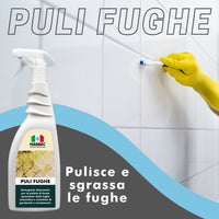 Come pulire le fughe dei pavimenti PULI FUGHE   750ML + Spazzola Fuginator