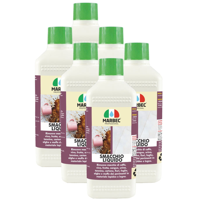 Smacchiatore di macchie organiche SMACCHIO LIQUIDO   500MLx6Pz