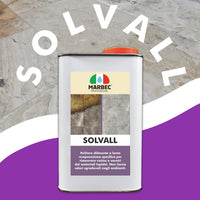 Pulitore sfilmante per materiali lapidei SOLVALL   5LTx4Pz