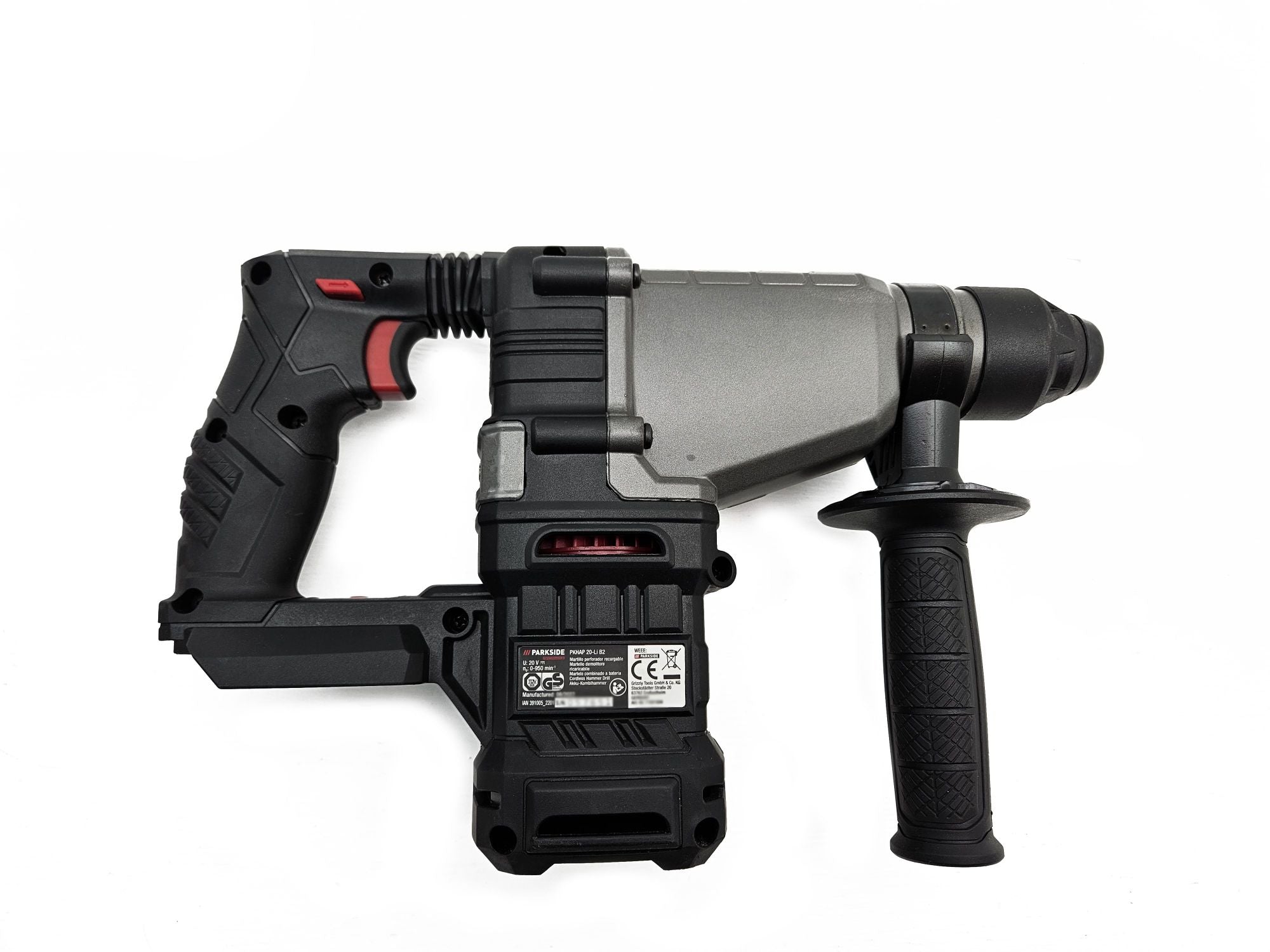 Martello Demolitore Trapano a Percussione a Batteria PARKSIDE PERFORMANCE 20V PKHAP 20-Li B2 - no batteria ricondizionato