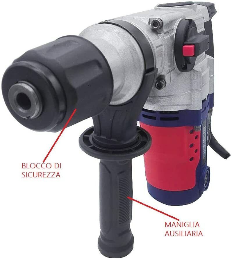 Martello perforatore rotativo tassellatore trapano 950W demolitore foro RRH26