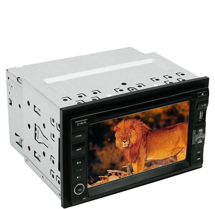 Mascherina Autoradio 2 DIN Adattatore Due Din Stereo Supporto Plancia