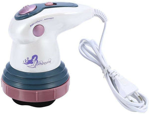 Massaggiatore elettrico anticellulite pancia fianchi glutei 4 testine rotanti