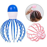 Massaggiatore elettrico cuoio capelluto massaggio vibrante antistress testa C47