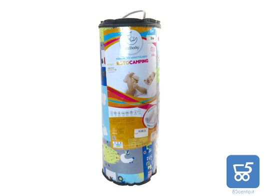 Materassino Arrotolabile 60x150x5 da Campeggio per Bambini 100% Cotone Italbaby