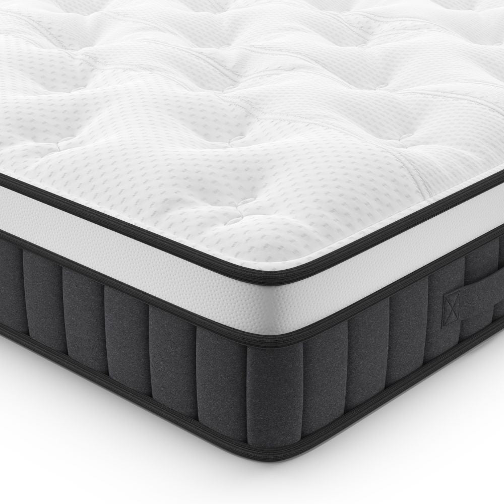 Materasso singolo Pici con tessuto a maglia e molle insacchettate 80x190x21H cm.