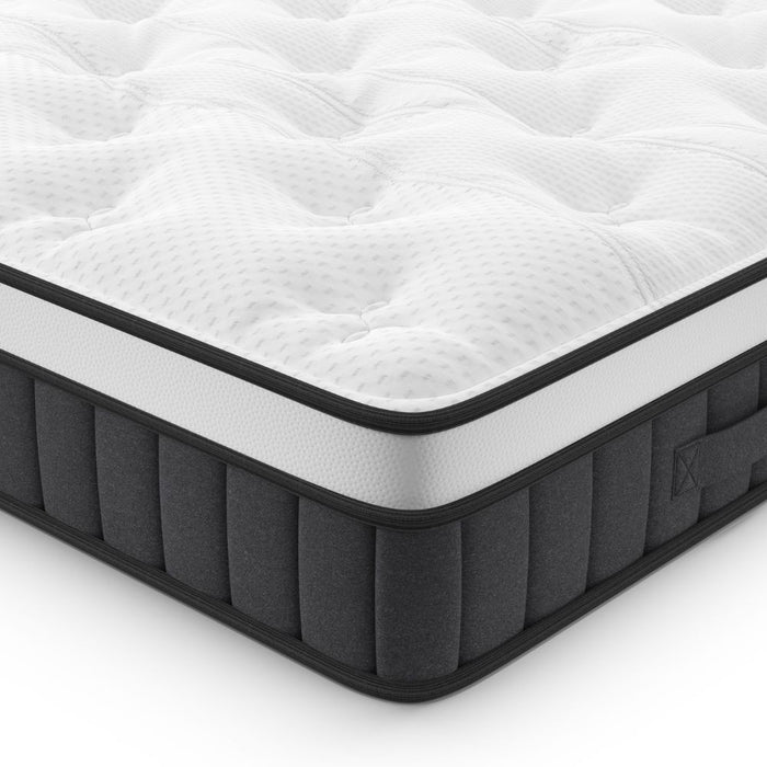 Materasso singolo Pici con tessuto a maglia e molle insacchettate 80x190x21H cm.