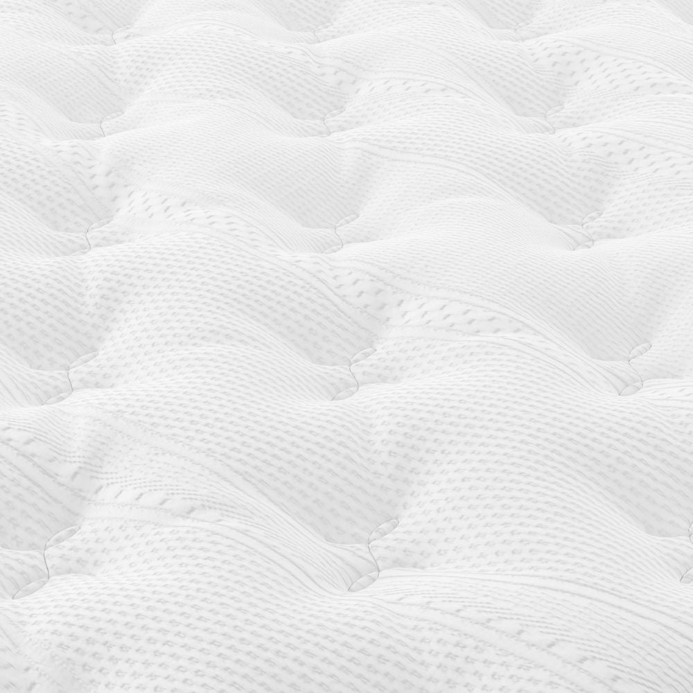 Materasso singolo Pici con tessuto a maglia e molle insacchettate 80x190x21H cm.