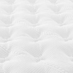 Materasso singolo Pici con tessuto a maglia e molle insacchettate 80x190x21H cm.