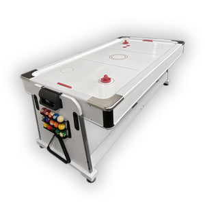 Tavolo da biliardo 7 piedi Multi-gioco verde Air Hockey + Ping pong - Mattew White