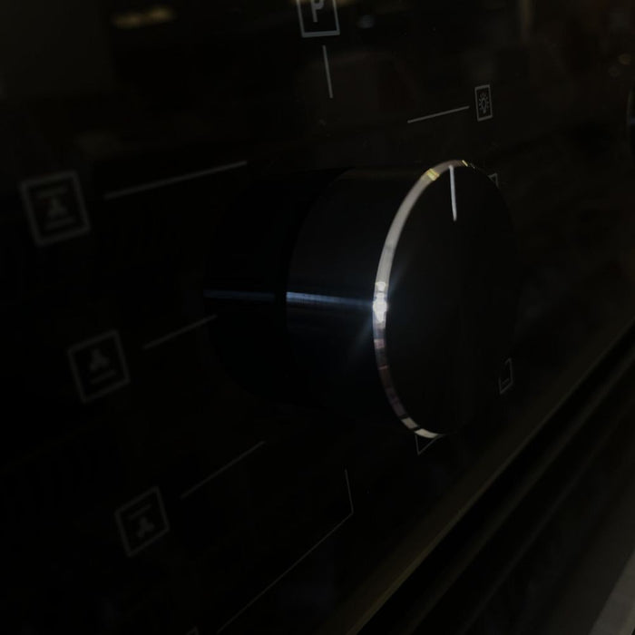 Maxi forno 90 cm Samet Apollo con timer meccanico nero