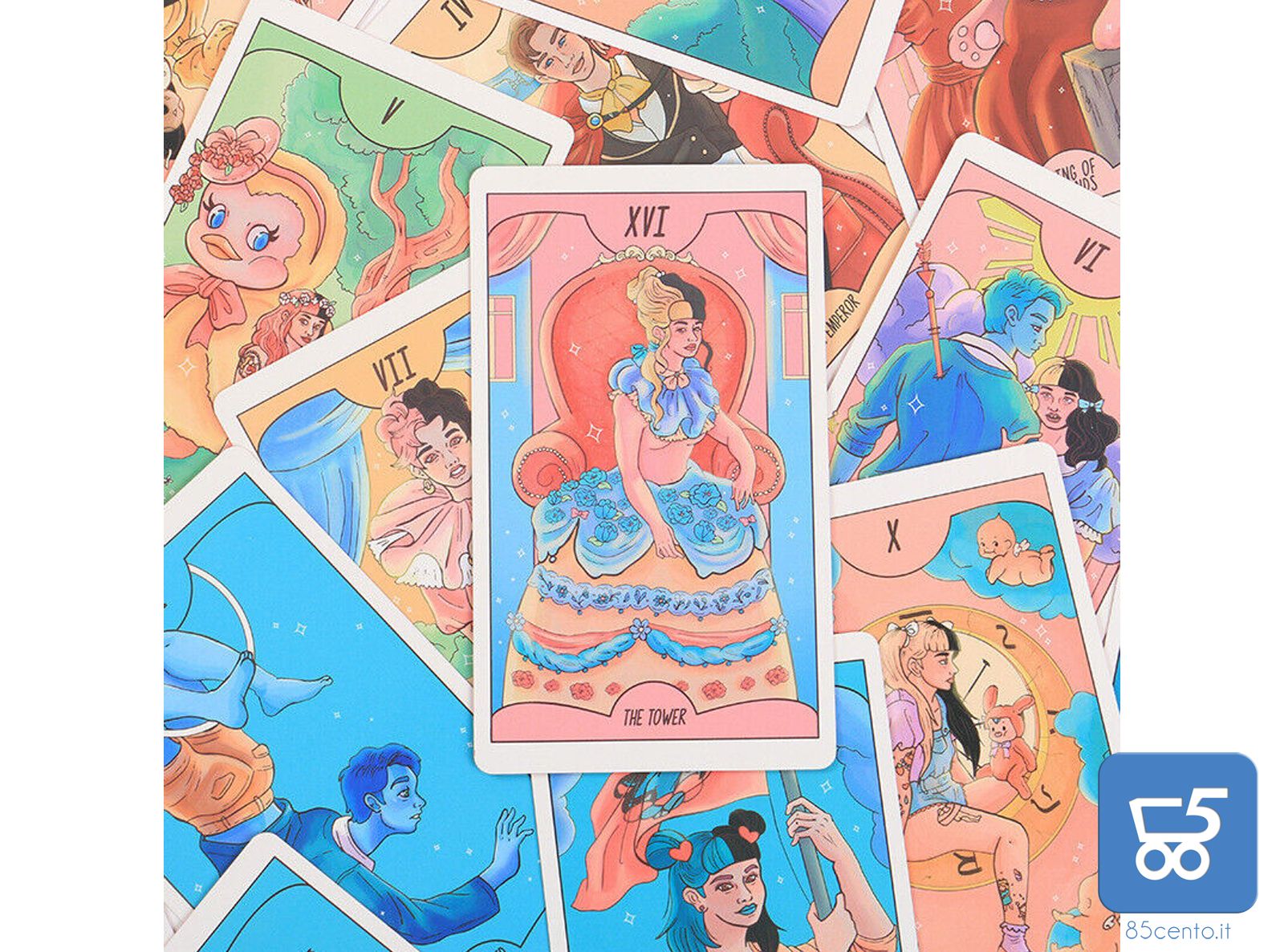 Mazzo di Carte Tarocchi Crybaby Tarot Deck & Book Set