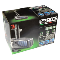 Sicce pompa laghetto syncrapond 2.0 filtrazione giochi 2150 litri ora