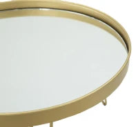 Svuota Tasche Glam Gold/Mirror Cm Ø 36.5X22