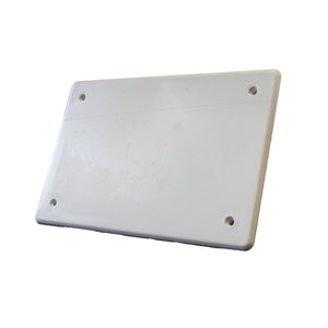 Coperchio per cassette di derivazione da incasso, 154x98 mm, ideale per protezione e copertura di impianti elettrici, PT04