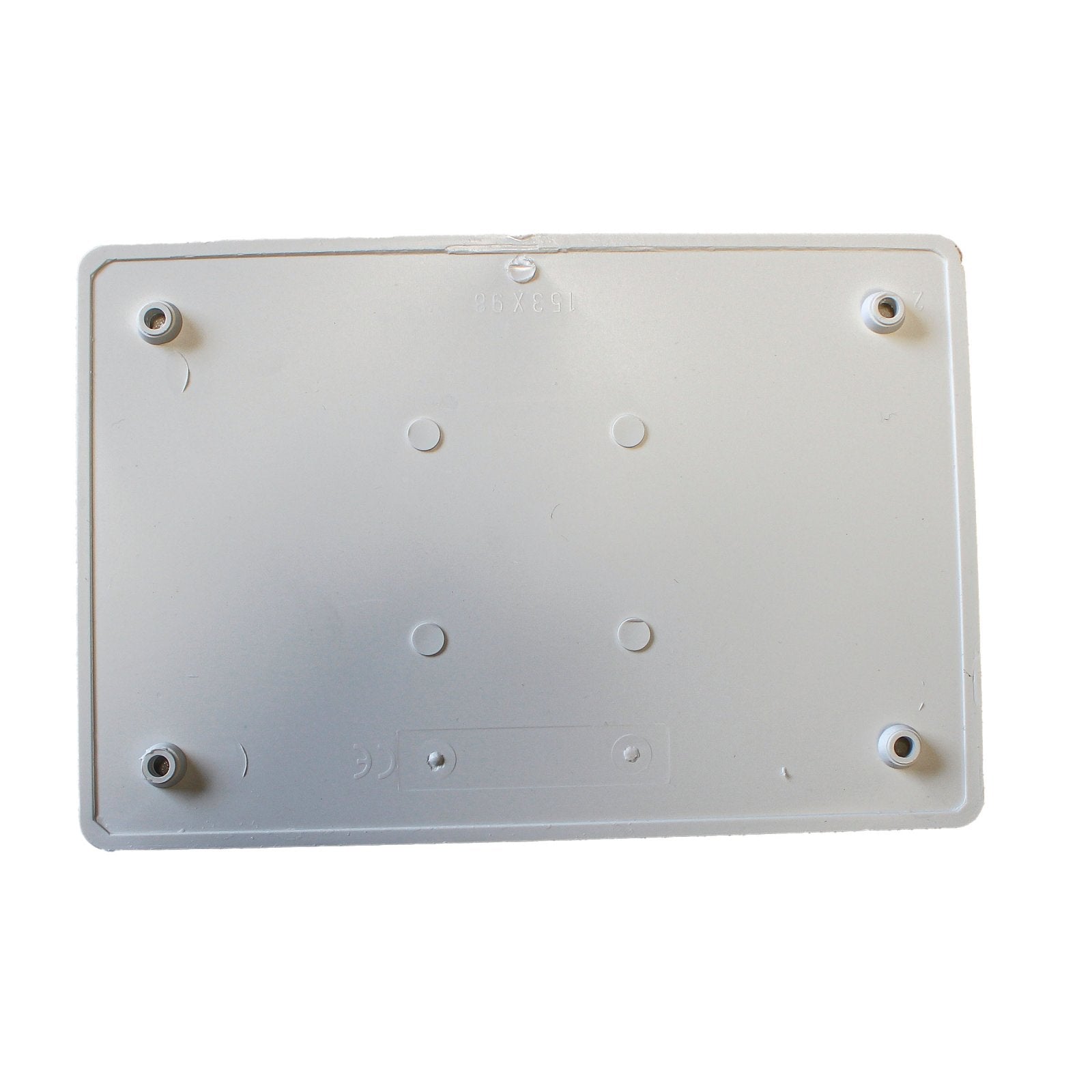 Coperchio per cassette di derivazione da incasso, 154x98 mm, ideale per protezione e copertura di impianti elettrici, PT04