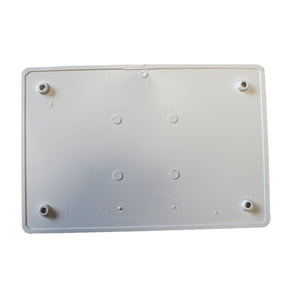 Coperchio per cassette di derivazione da incasso, 154x98 mm, ideale per protezione e copertura di impianti elettrici, PT04