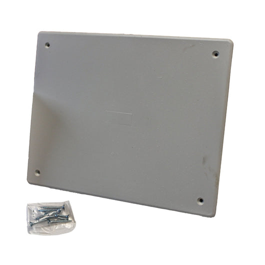 Coperchio per cassette di derivazione da incasso, 196x152 mm, ideale per protezione e copertura di impianti elettrici, PT06