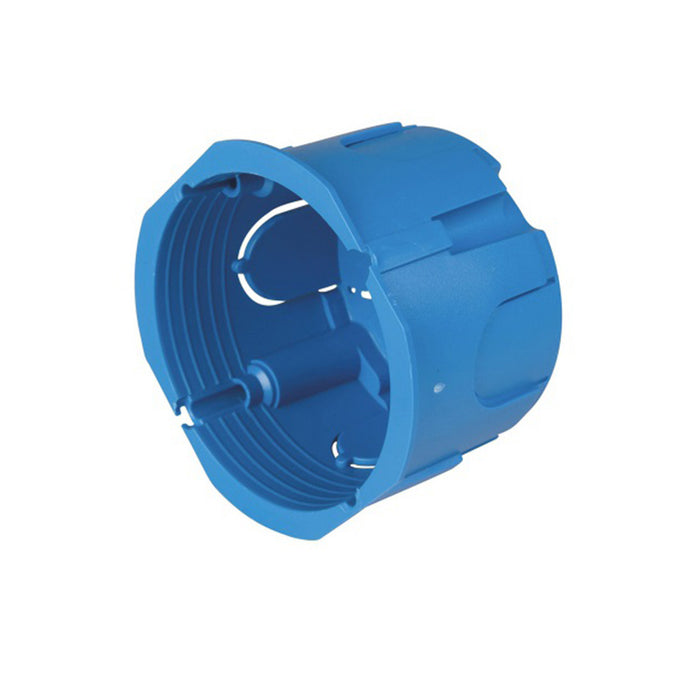 Scatola rettangolare per pareti leggere in cartongesso, 71x50 mm, 2 posti, ideale per installazioni elettriche interne FG10252