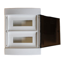 centralino da parete 24 moduli, bianco IP40, 280x350x100 mm, RAL 9016, ideale per installazioni elettriche domestiche e industriali