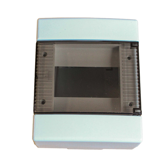 A2ZWORLD centralino da parete 4 moduli, bianco IP40, 150x170x100 mm, RAL 9016, ideale per installazioni elettriche domestiche e industriali