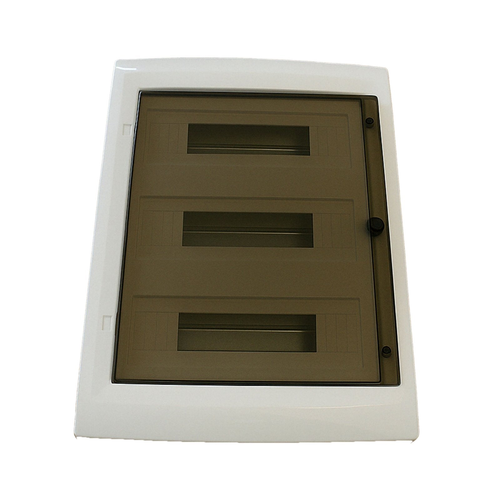 A2ZWORLD centralino da parete 54 moduli, bianco IP40, 400x550x120 mm, RAL 9016, ideale per installazioni elettriche domestiche e industriali