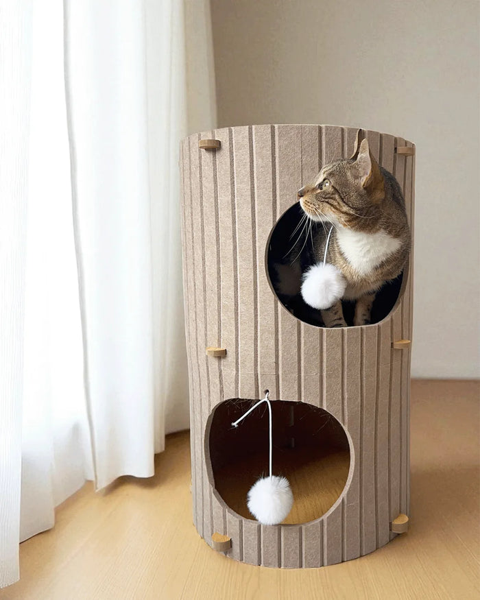 Casa di feltro mediterranea