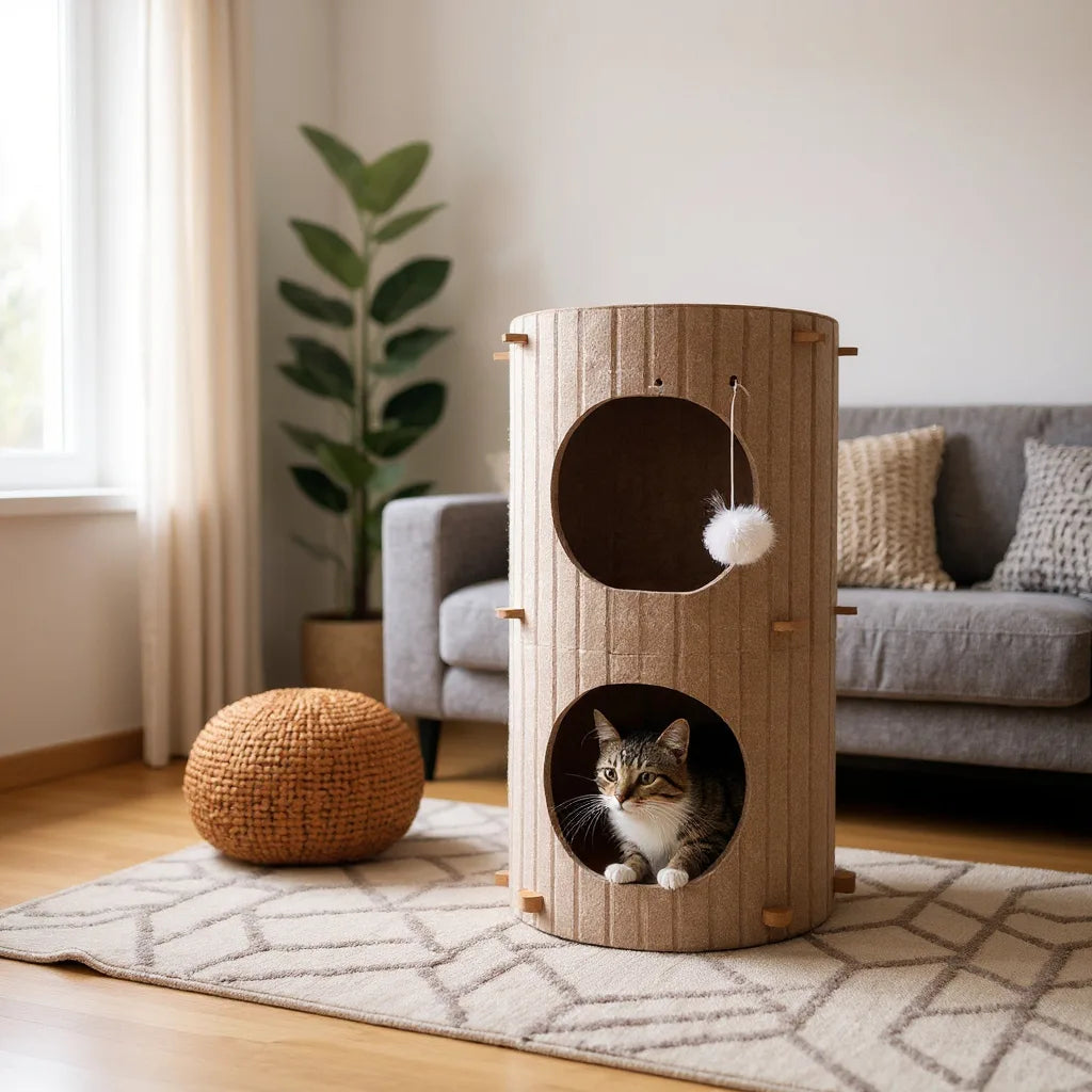 Casa di feltro mediterranea