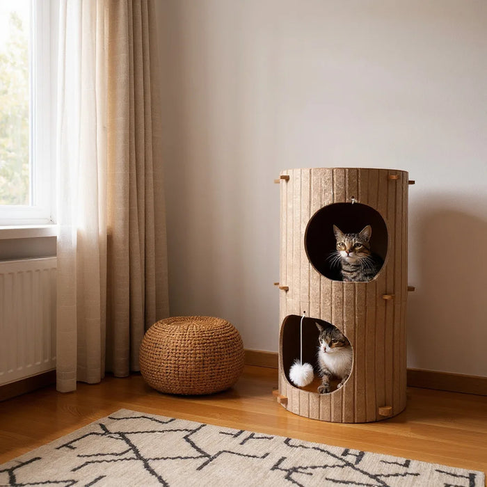 Casa di feltro mediterranea