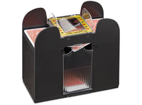 Mescolatore Automatico di Carte da Gioco Mischiacarte 6 Mazzi Distributore in Plastica Card Shuffler