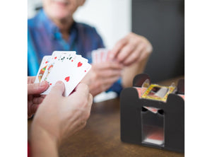 Mescolatore Automatico di Carte da Gioco Mischiacarte 6 Mazzi Distributore in Plastica Card Shuffler