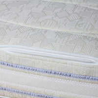 Materasso rigido a molle bonnel e lana piazza e mezza 120x190 Messico 25cm con doppio lato estate/inverno - Comprarredo