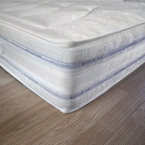 Kit materasso molle e lana rigido e rete a tavole singolo 80x190 Messico H25 cuscino incluso - Comprarredo