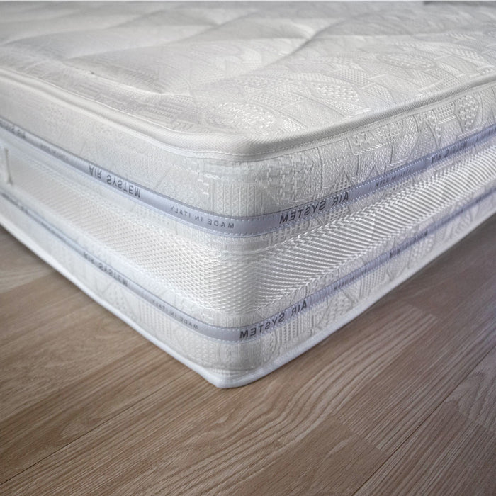 Materasso rigido a molle bonnel e lana singolo 80x190 Messico H25 estate/inverno - Comprarredo