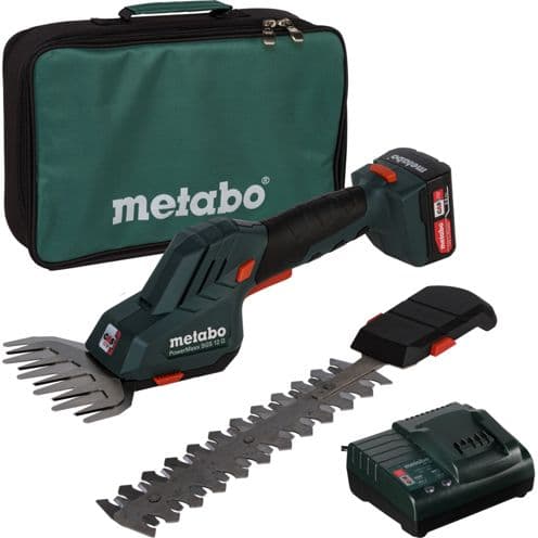 Metabo PowerMaxx SGS 12 Q forbici p. erba e siepi a batt.