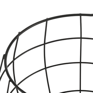 [en.casa] Set da 3 Tavolini a Forma di Cestello in 3 Altezze Diverse con Piano/Vassoio Rimovibile Portaoggetti Pratico