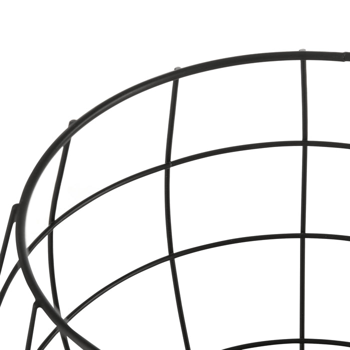 [en.casa] Set da 3 Tavolini a Forma di Cestello in 3 Altezze Diverse con Piano/Vassoio Rimovibile Portaoggetti Pratico