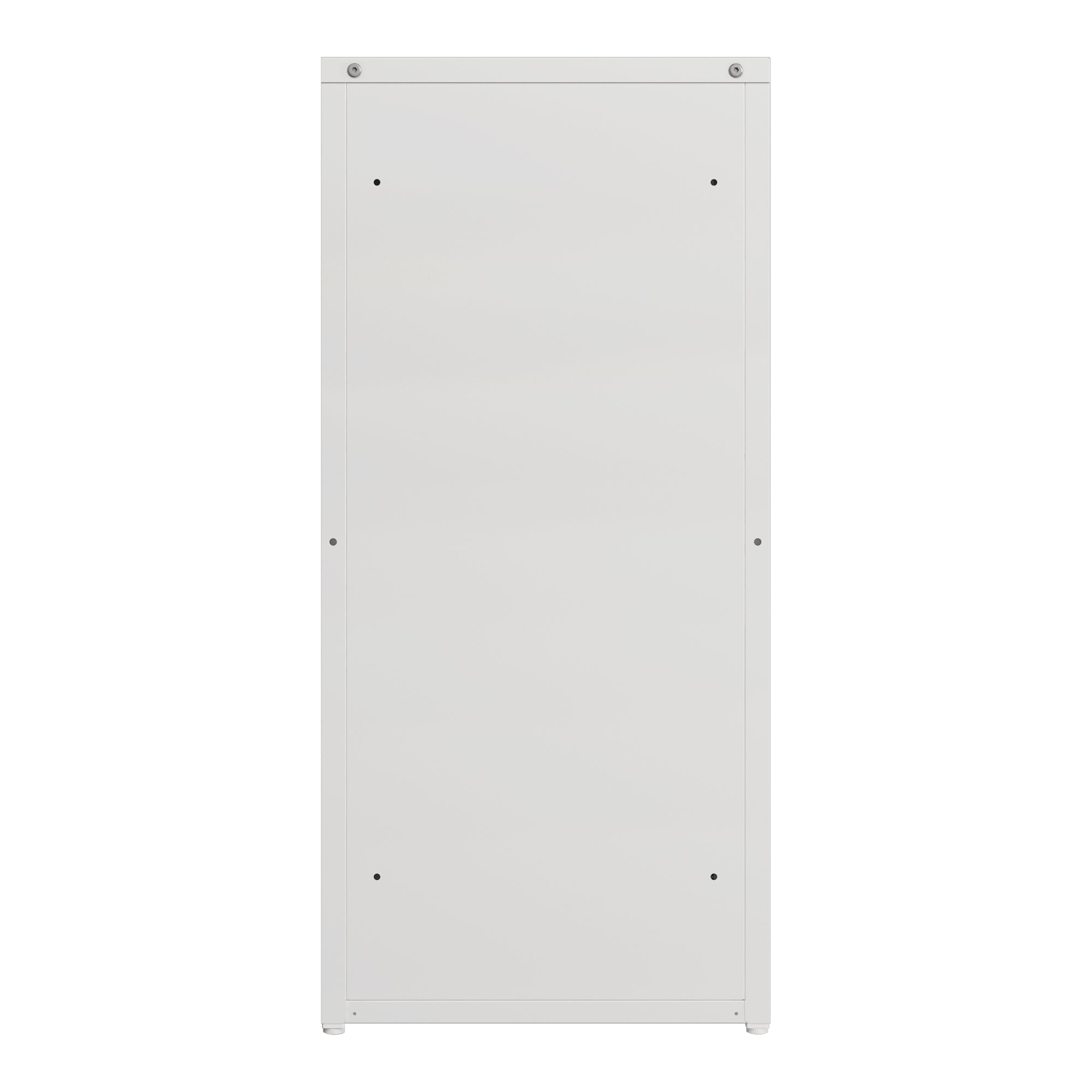 Armadio a Colonna Burlöv in Metallo Mobile per Archivio 88 x 40 x 35 cm Bianco [en.casa]