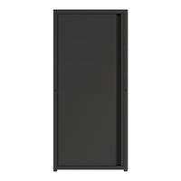 Armadio a Colonna Burlöv in Metallo Mobile per Archivio 88 x 40 x 35 cm Nero [en.casa]