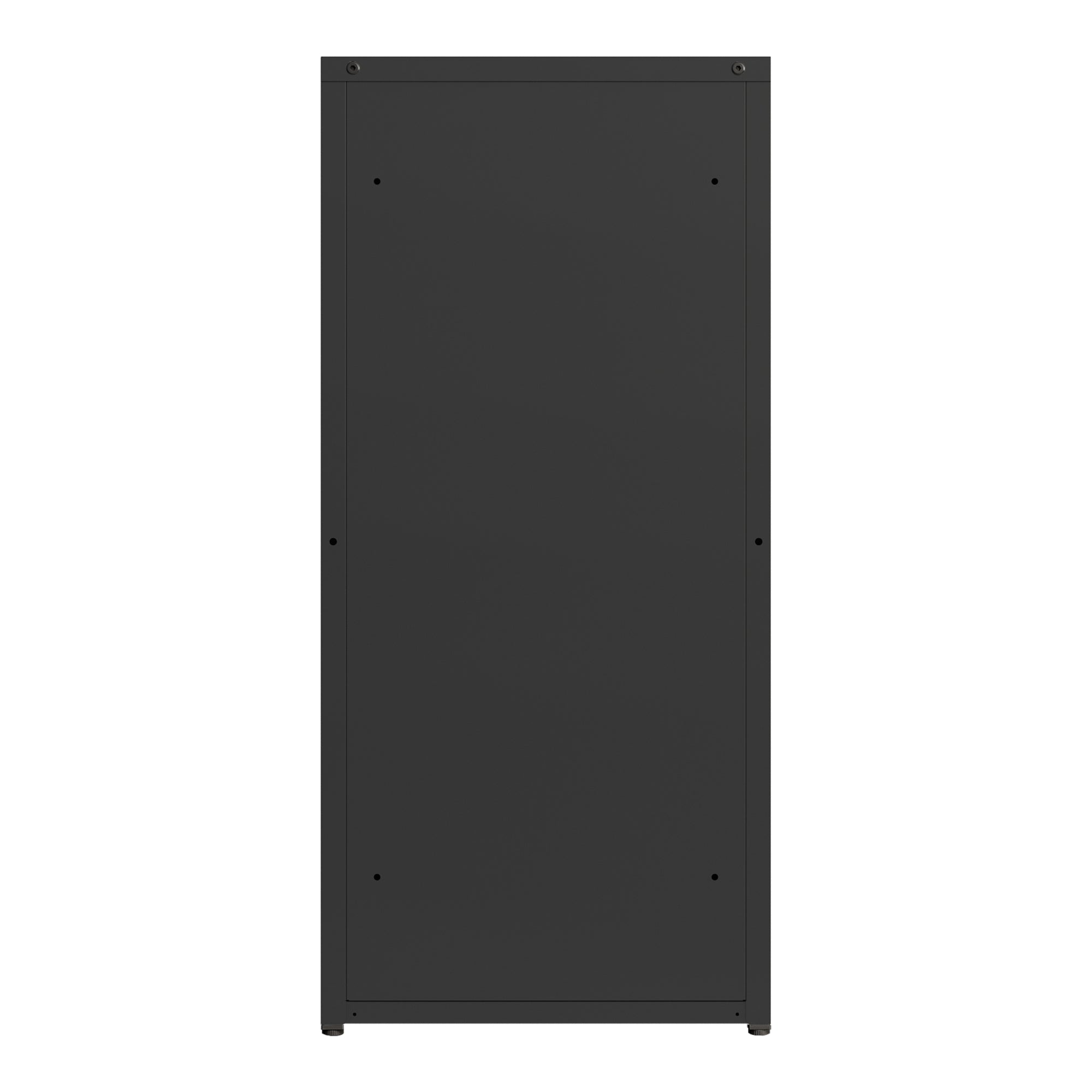 Armadio a Colonna Burlöv in Metallo Mobile per Archivio 88 x 40 x 35 cm Nero [en.casa]