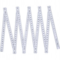 Metro pieghevole da Carpentiere per falegname 2 metri righello Pieghevole 07481