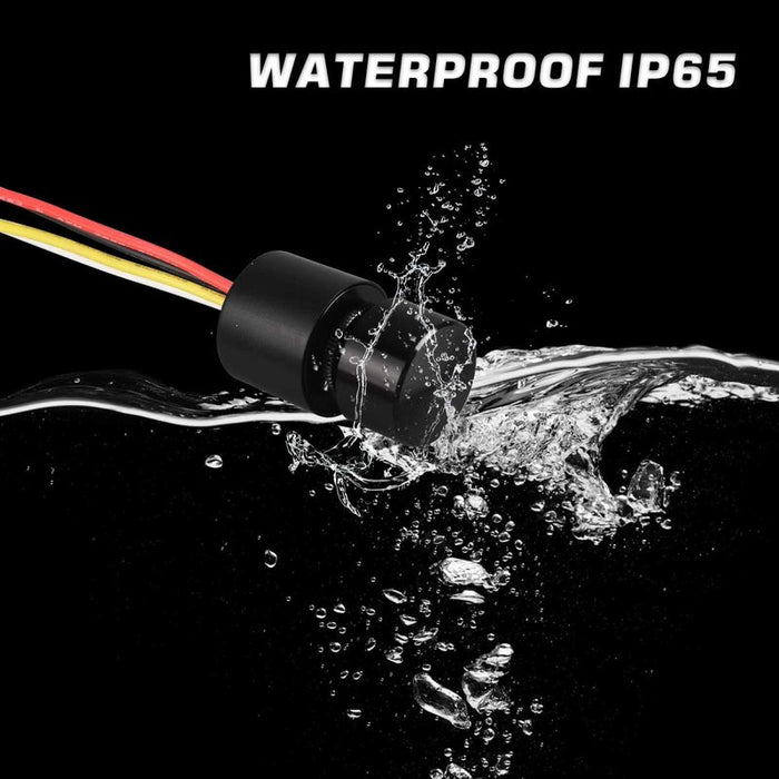 Micro Pulsante Illuminazione LED con Funzione Dimmer CCT con Memoria 12-24VDC Corrente 3A/CH IP65 Interruttore Controllo Versatile dell'Illuminazione con Doppio Click Rotazione del Pulsante