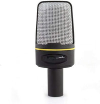 Microfono a condensatore treppiede da tavolo cavo jack pc notebook chat QY920