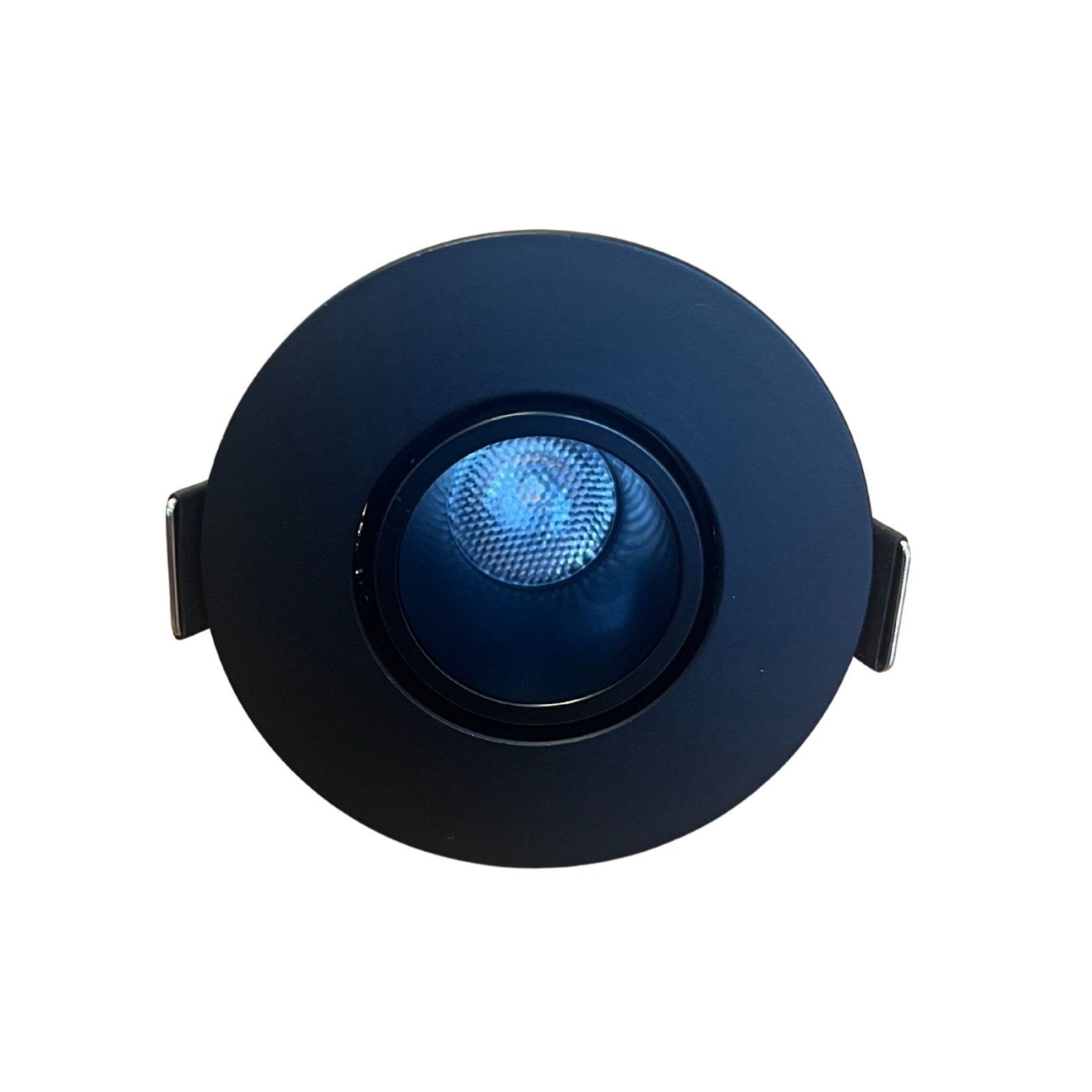 Mini Faretto Led Da Incasso Rotondo, Carcassa Nera 3000K, 5W 360LM 220V, Ø60*53mm, Foro 45mm, Angolo 24° IP20