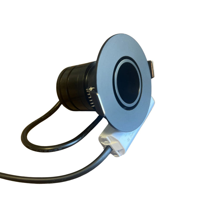 Mini Faretto Led Da Incasso Rotondo, Carcassa Nera 3000K, 5W 360LM 220V, Ø60*53mm, Foro 45mm, Angolo 24° IP20