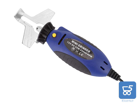 Mini Grinder Temperino Affilatrice Portatile per Motosega 12v 55W 2500 RPM