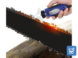 Mini Grinder Temperino Affilatrice Portatile per Motosega 12v 55W 2500 RPM