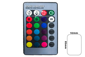 Mini Telecomando IR Infrarosso Universale Con 24 Tasti Pila Bottone CR2025 Inclusa